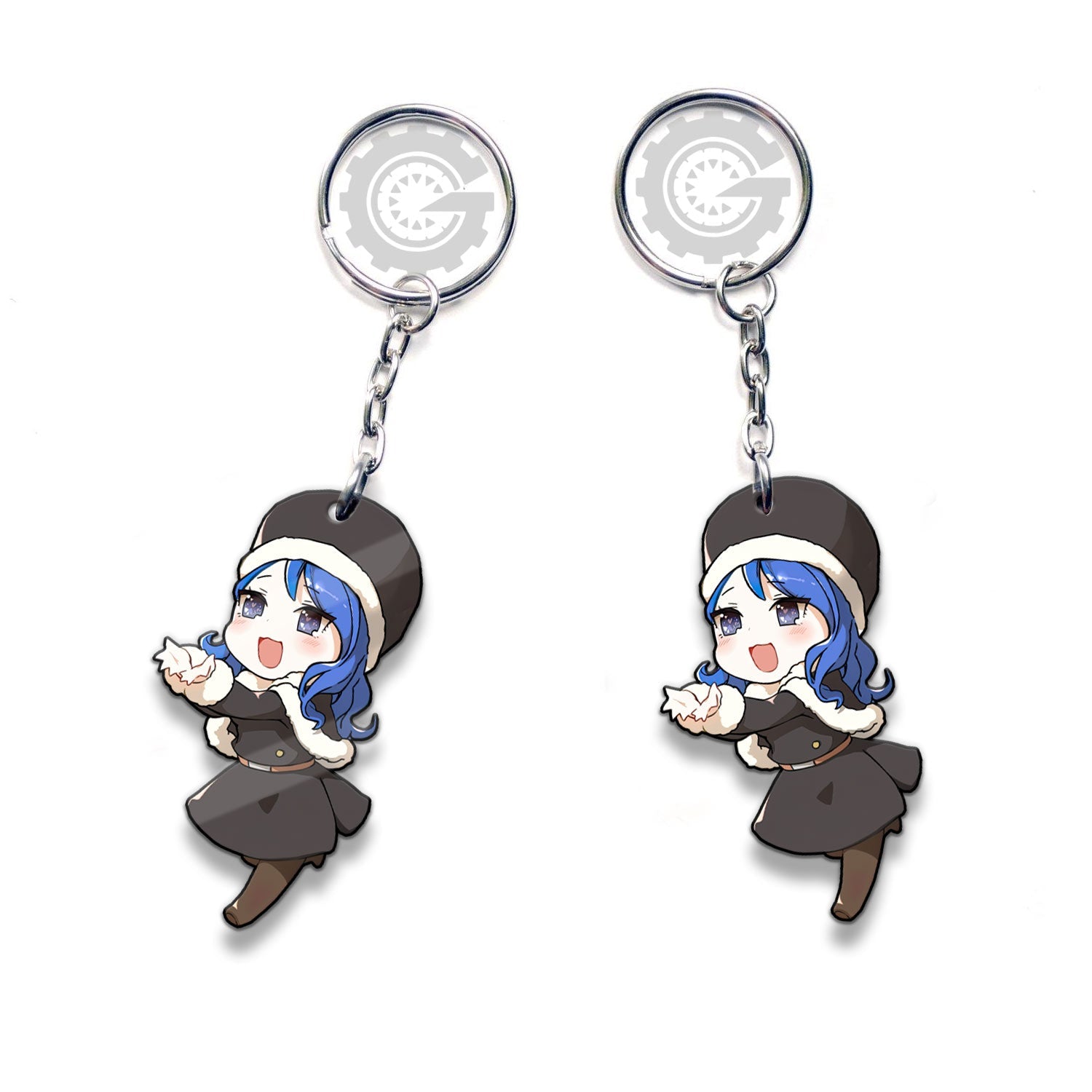 Juvia Lockser Keychain Custom Fairy Tail Anime Car Accessories