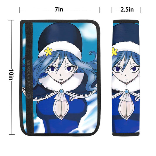 Juvia Lockser Seat Belt Covers Custom Fairy Tail Anime Car Accessories - Gearcarcover - 1