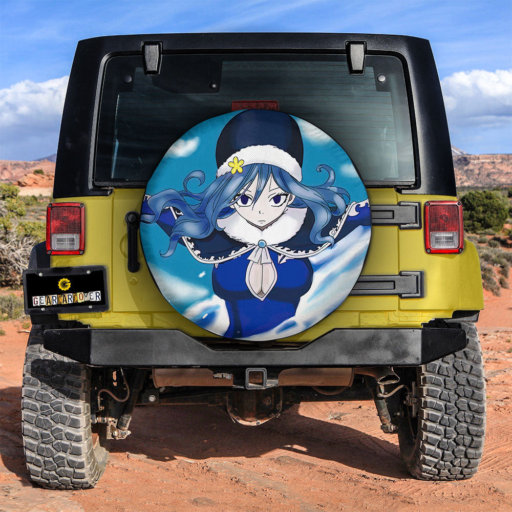 Juvia Lockser Spare Tire Covers Custom Fairy Tail Anime Car Accessories - Gearcarcover - 3