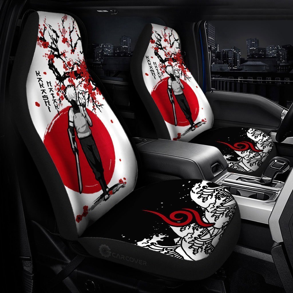 Kakashi Anbu Car Seat Covers Custom Japan Style Anime Car Accessories - Gearcarcover - 1