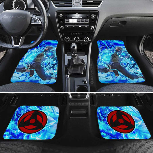 Kakashi Car Floor Mats Custom Sharingan Eye Car Accessories - Gearcarcover - 2