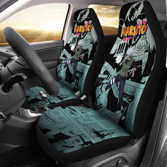 Kakashi Car Seat Covers Custom Manga Anime Car Accessories - Gearcarcover - 1