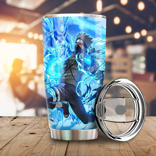 Kakashi Tumbler Cup Custom Sharingan Eye Car Accessories - Gearcarcover - 1