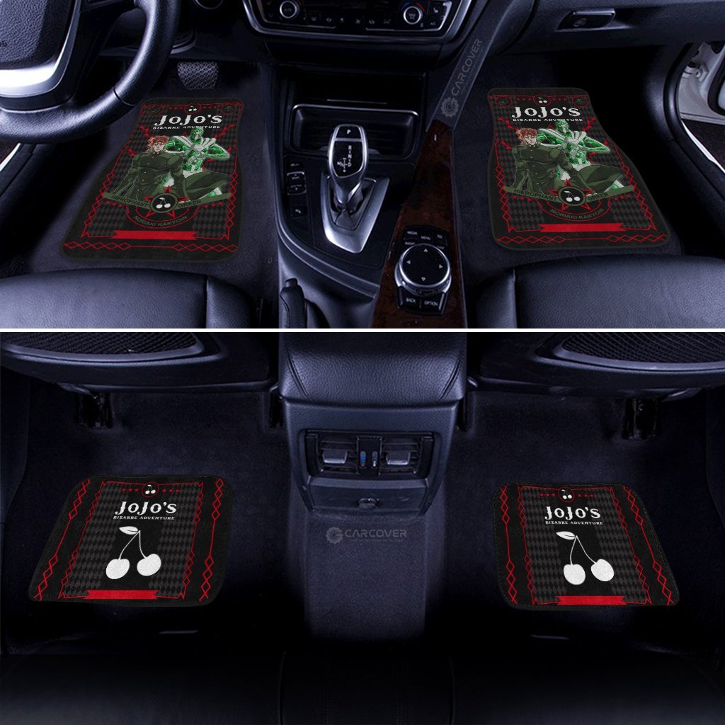 Kakyoin Noriaki Car Floor Mats Custom Anime JoJo's Bizarre Car Accessories - Gearcarcover - 3