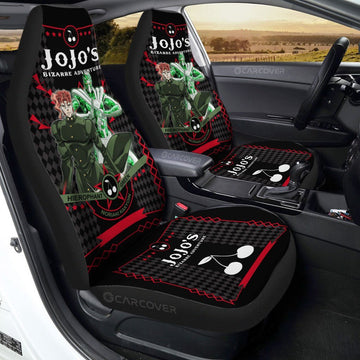 Kakyoin Noriaki Car Seat Covers Custom Anime JoJo's Bizarre Car Accessories - Gearcarcover - 1