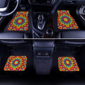 Kaleidoscope Tie Dye Car Floor Mats Custom Hippie Car Accessories Gifts - Gearcarcover - 2