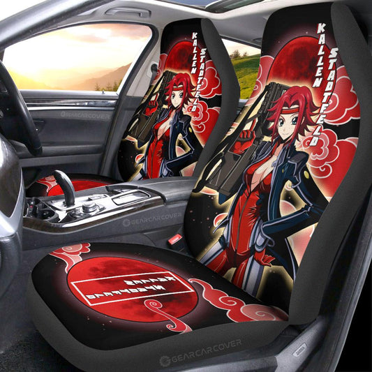 Kallen Stadtfeld Car Seat Covers Custom One Punch Man Anime Car Accessories - Gearcarcover - 2