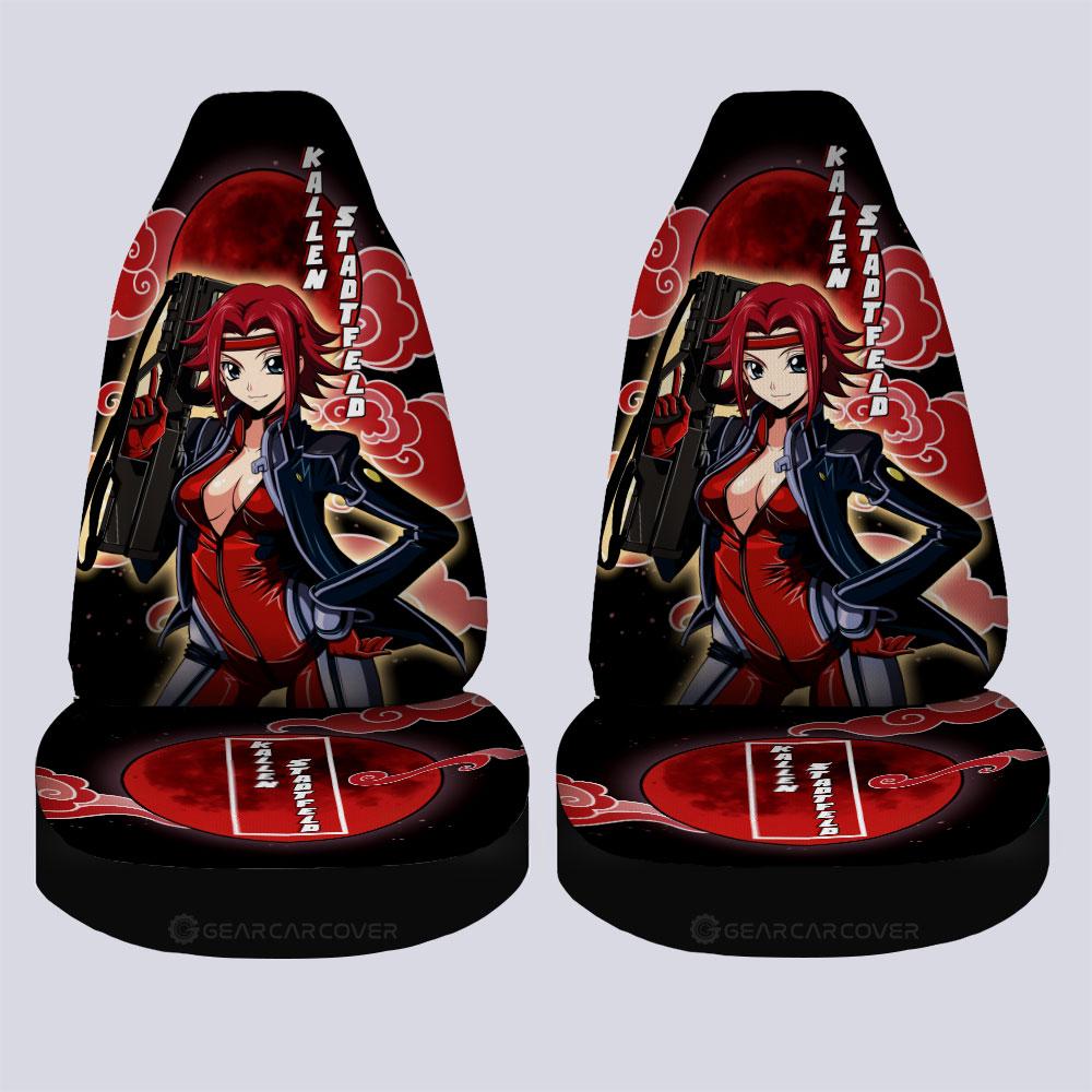 Kallen Stadtfeld Car Seat Covers Custom One Punch Man Anime Car Accessories - Gearcarcover - 4