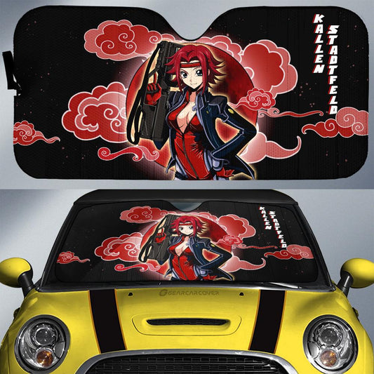 Kallen Stadtfeld Car Sunshade Custom One Punch Man Anime Car Accessories - Gearcarcover - 1