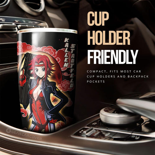 Kallen Stadtfeld Tumbler Cup Custom One Punch Man Anime Car Accessories - Gearcarcover - 2