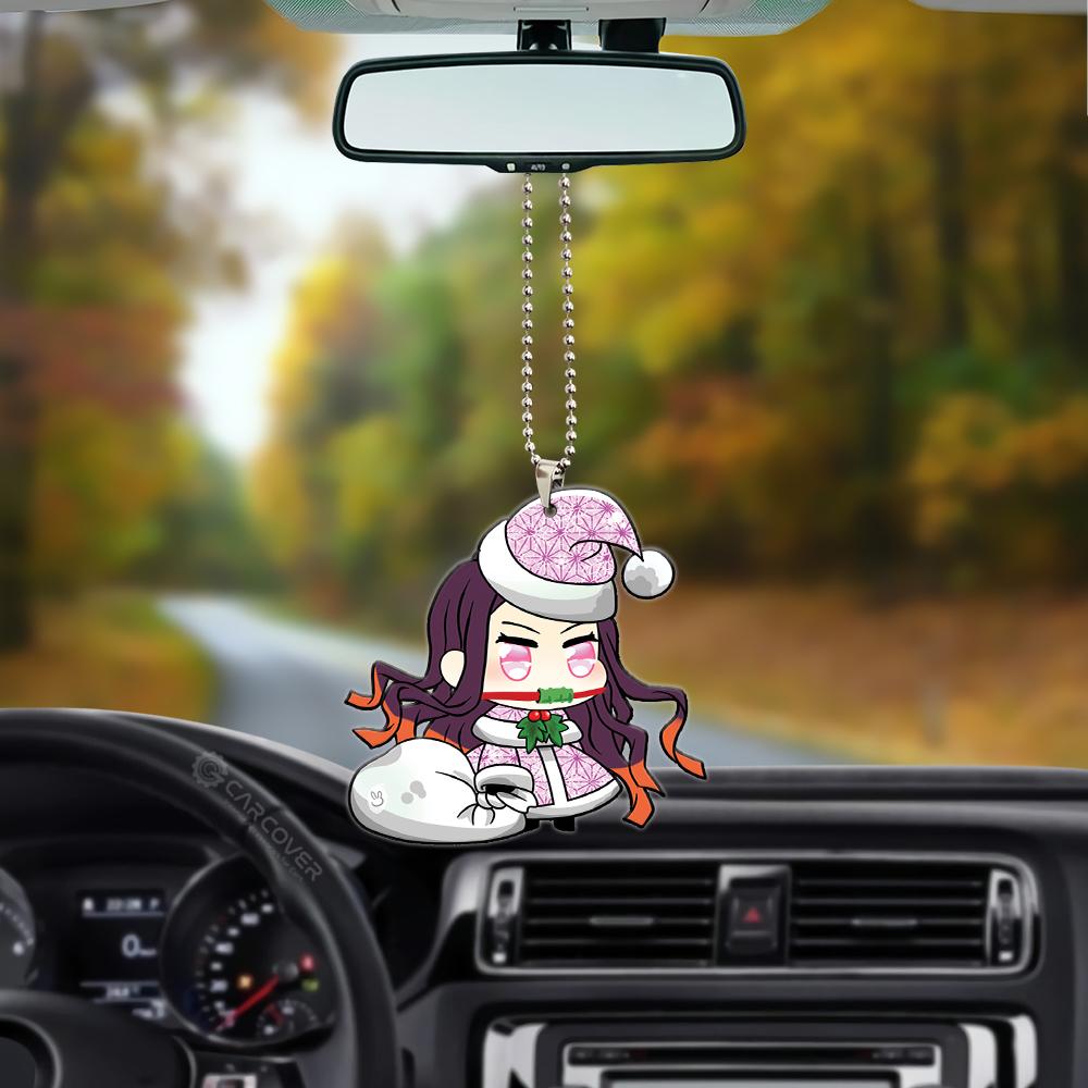 Kamado Nezuko Christmas Ornament Custom Anime Demon Slayer Car Accessories - Gearcarcover - 3