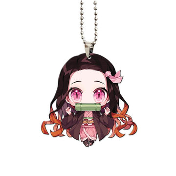 Kamado Nezuko Ornament Custom Anime Demon Slayer Car Accessories - Gearcarcover - 1