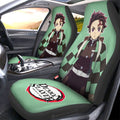 Kamado Tanjiro Car Seat Covers Custom Demon Slayer Anime - Gearcarcover - 2