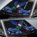 Kamado Tanjiro Car Sunshade Custom Demon Slayer Anime Car Accessories - Gearcarcover - 2