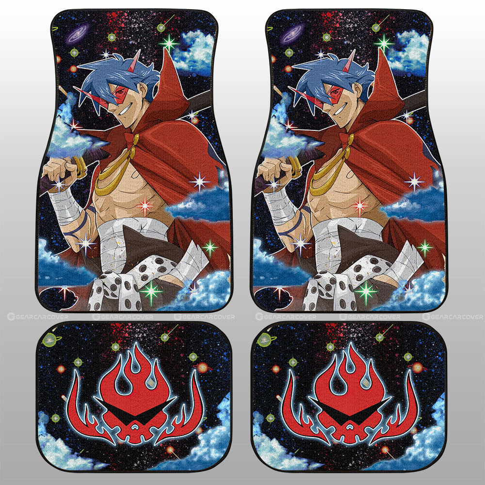 Kamina Car Floor Mats Custom Gurren Lagann Anime - Gearcarcover - 1