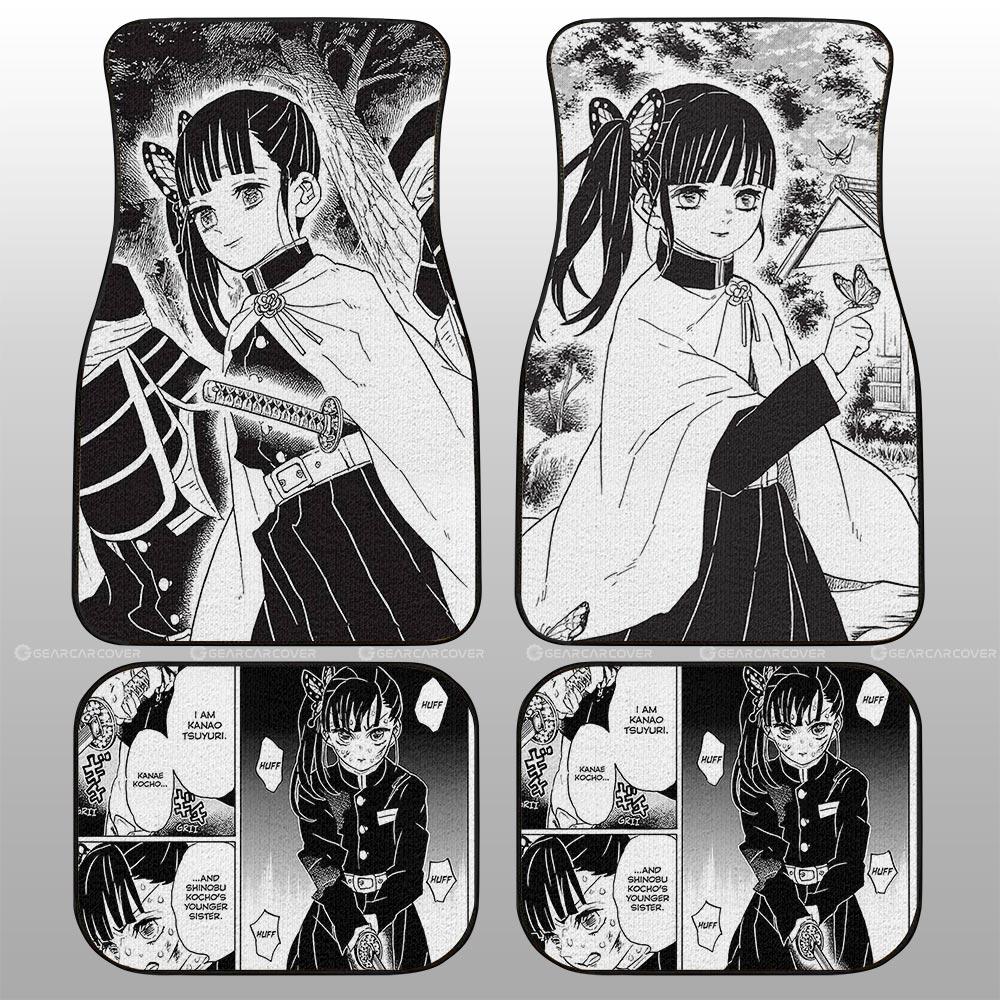 Kanao Car Floor Mats Custom Kimetsu No Yaiba Manga Car Accessories - Gearcarcover - 1