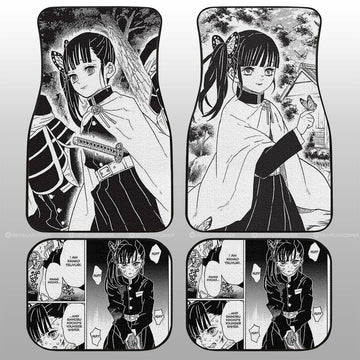 Kanao Car Floor Mats Custom Kimetsu No Yaiba Manga Car Accessories - Gearcarcover - 1