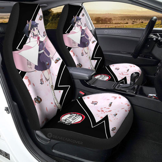 Kanao Car Seat Covers Custom Demon Slayer Anime Car Accessories - Gearcarcover - 1