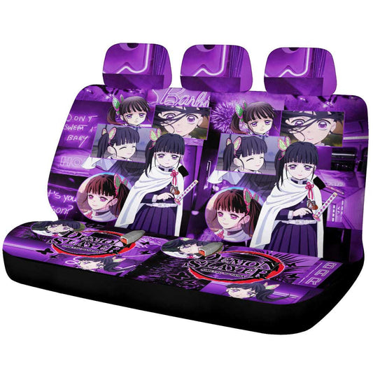 Kanao Tsuyuri Car Back Seat Cover Custom Demon Slayer Anime - Gearcarcover - 1
