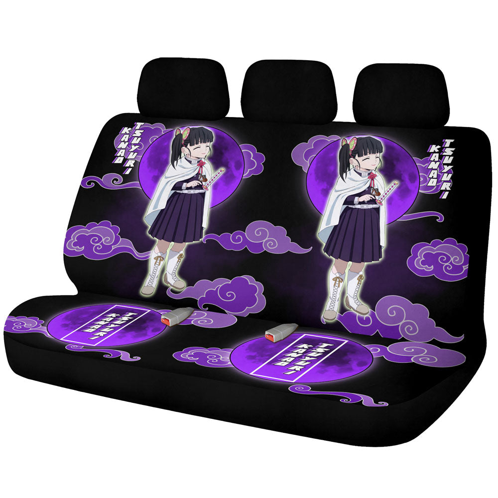 Kanao Tsuyuri Car Back Seat Covers Custom Demon Slayer For Anime Fans - Gearcarcover - 1