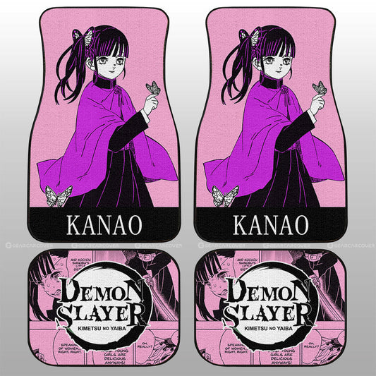 Kanao Tsuyuri Car Floor Mats Custom Demon Slayer Anime Car Accessories - Gearcarcover - 2