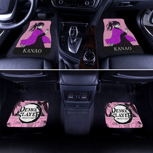 Kanao Tsuyuri Car Floor Mats Custom Demon Slayer Anime Car Accessories - Gearcarcover - 1