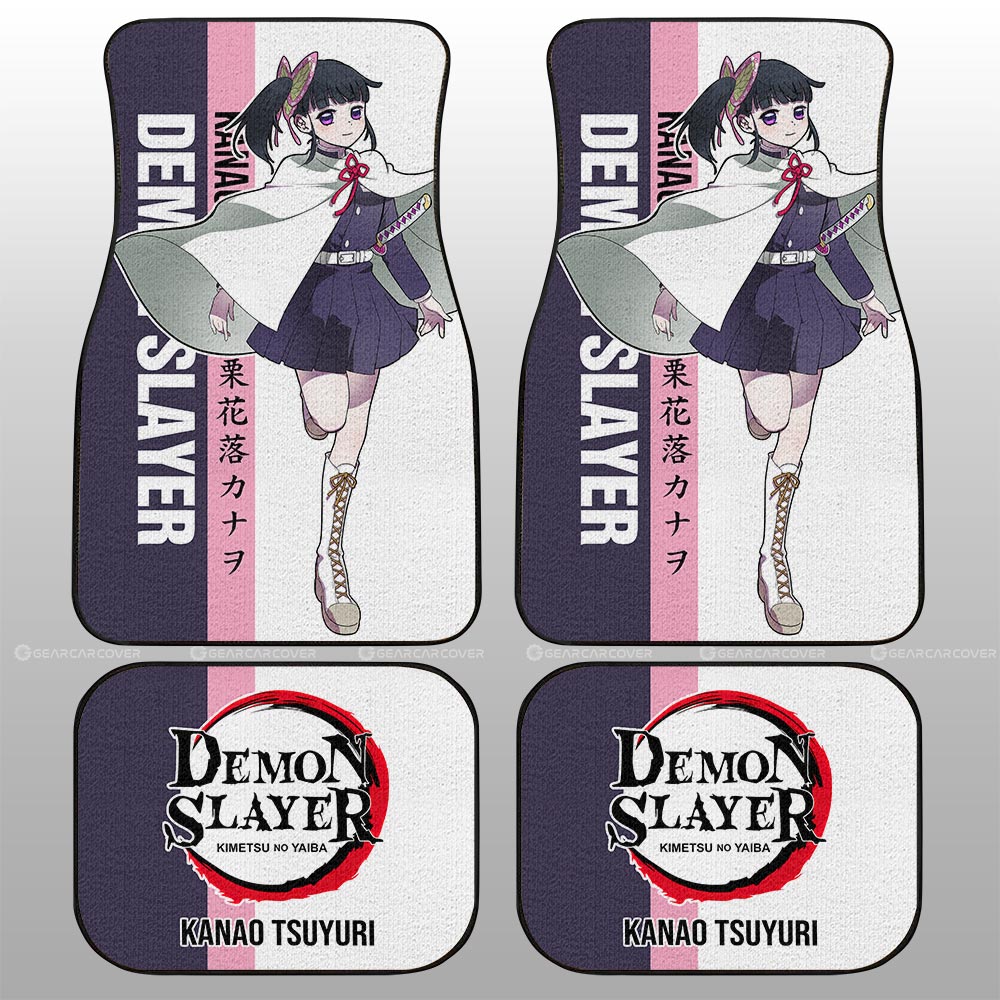 Kanao Tsuyuri Car Floor Mats Custom Demon Slayer Anime Car Accessories - Gearcarcover - 2