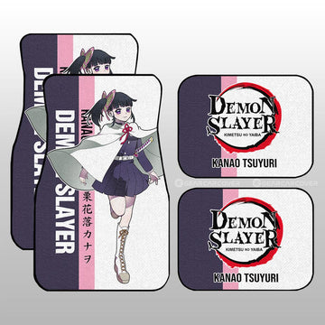 Kanao Tsuyuri Car Floor Mats Custom Demon Slayer Anime Car Accessories - Gearcarcover - 1