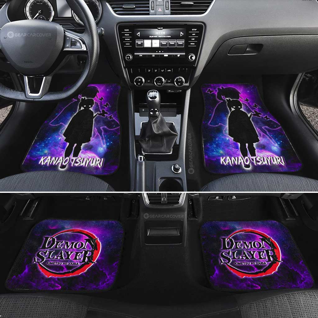 Kanao Tsuyuri Car Floor Mats Custom Demon Slayer Anime - Gearcarcover - 2