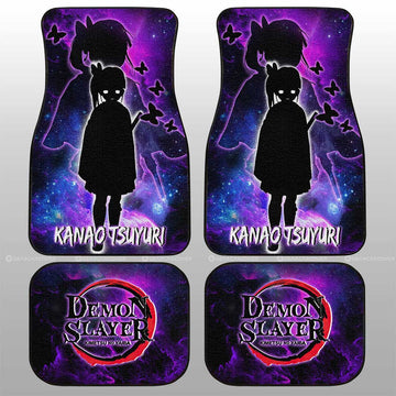 Kanao Tsuyuri Car Floor Mats Custom Demon Slayer Anime - Gearcarcover - 1