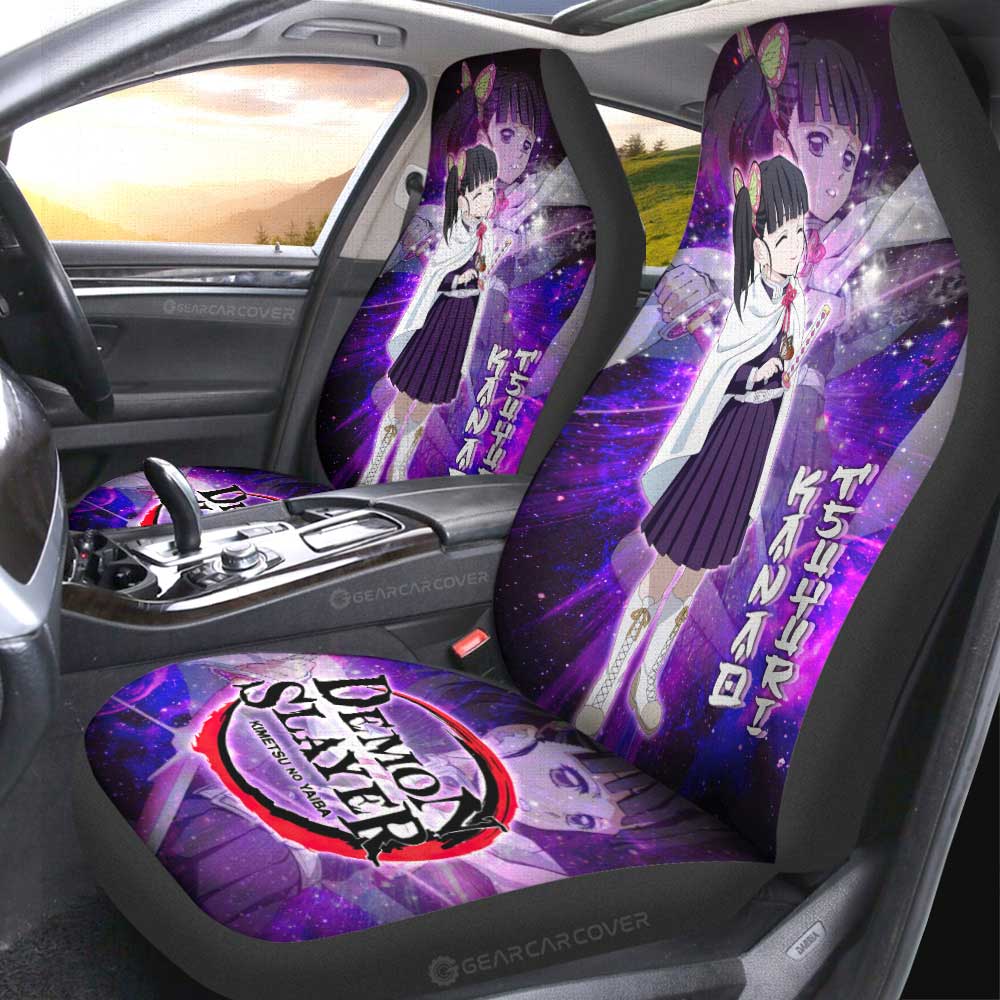 Kanao Tsuyuri Car Seat Covers Custom Characters Demon Slayer Car Accessories - Gearcarcover - 1