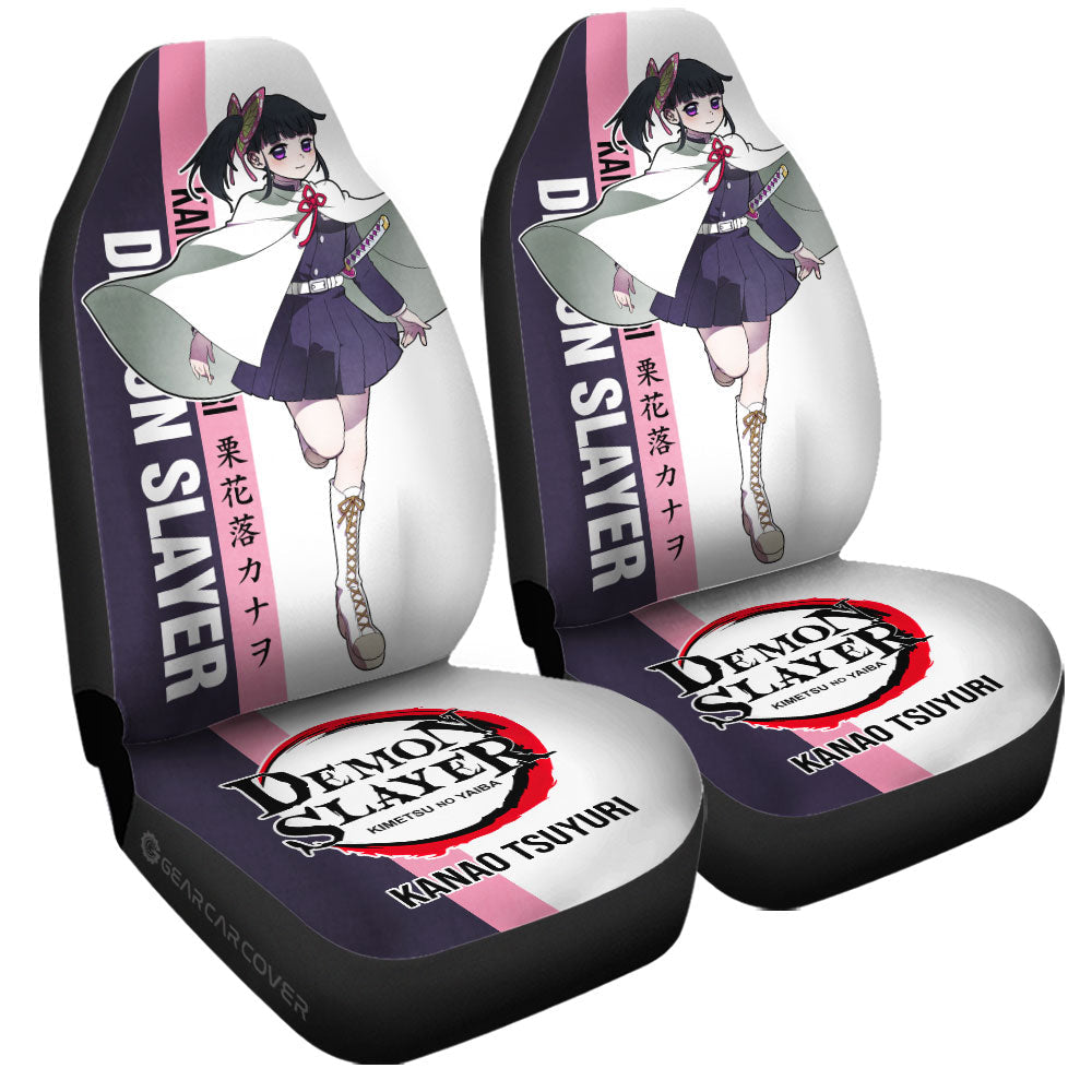 Kanao Tsuyuri Car Seat Covers Custom Demon Slayer Anime Car Accessories - Gearcarcover - 3