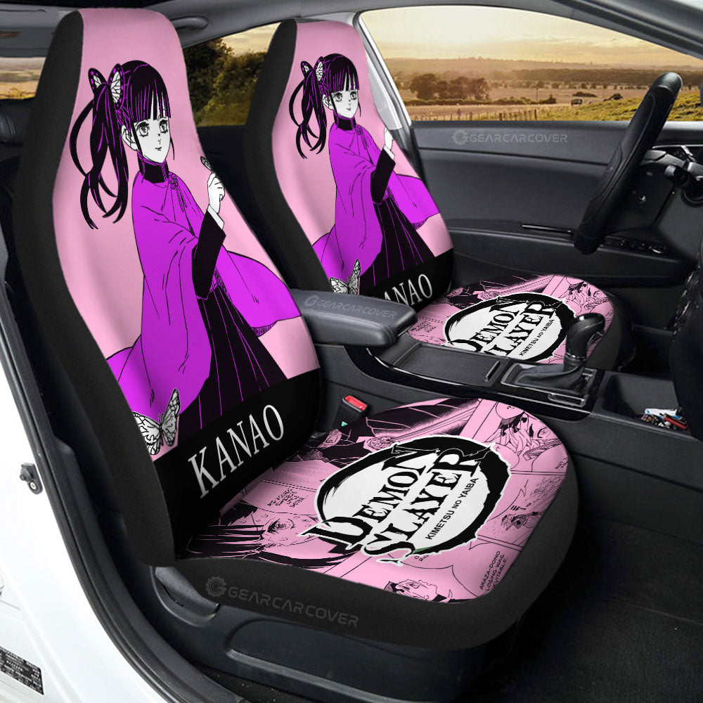 Kanao Tsuyuri Car Seat Covers Custom Demon Slayer Anime Car Accessories - Gearcarcover - 2