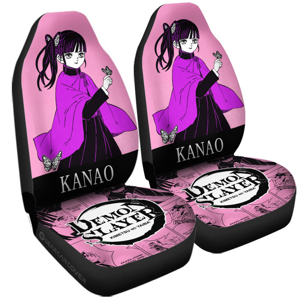 Kanao Tsuyuri Car Seat Covers Custom Demon Slayer Anime Car Accessories - Gearcarcover - 3