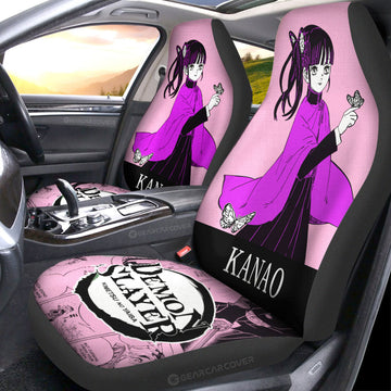 Kanao Tsuyuri Car Seat Covers Custom Demon Slayer Anime Car Accessories - Gearcarcover - 1