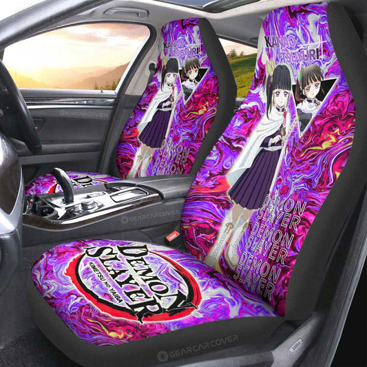 Kanao Tsuyuri Car Seat Covers Custom Demon Slayer Anime Car Accessories - Gearcarcover - 1