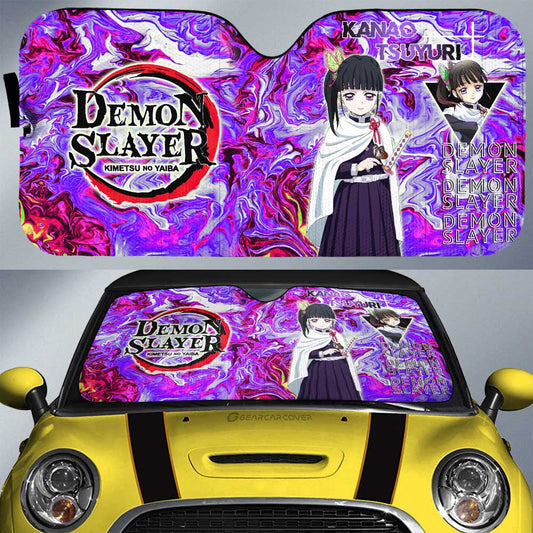 Kanao Tsuyuri Car Sunshade Custom Demon Slayer Anime Car Accessories - Gearcarcover - 1
