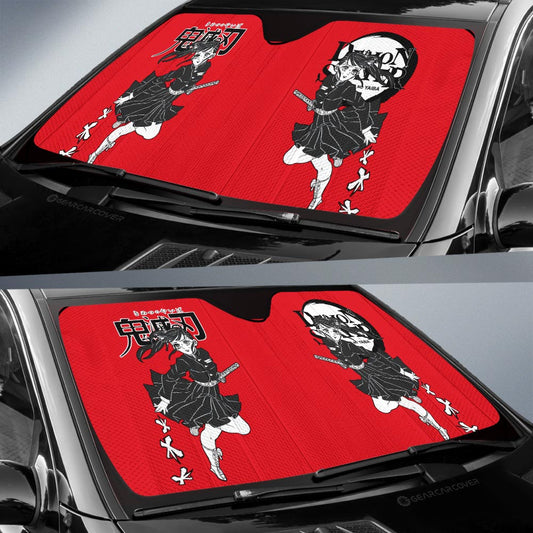 Kanao Tsuyuri Car Sunshade Custom Demon Slayer Anime Car Accessories Manga Style For Fans - Gearcarcover - 2