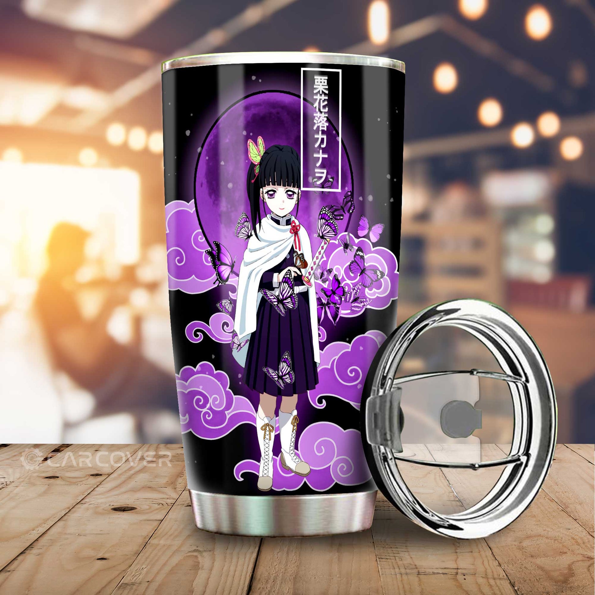 Kanao Tsuyuri Tumbler Cup Custom Demon Slayer Anime Car Interior Acces