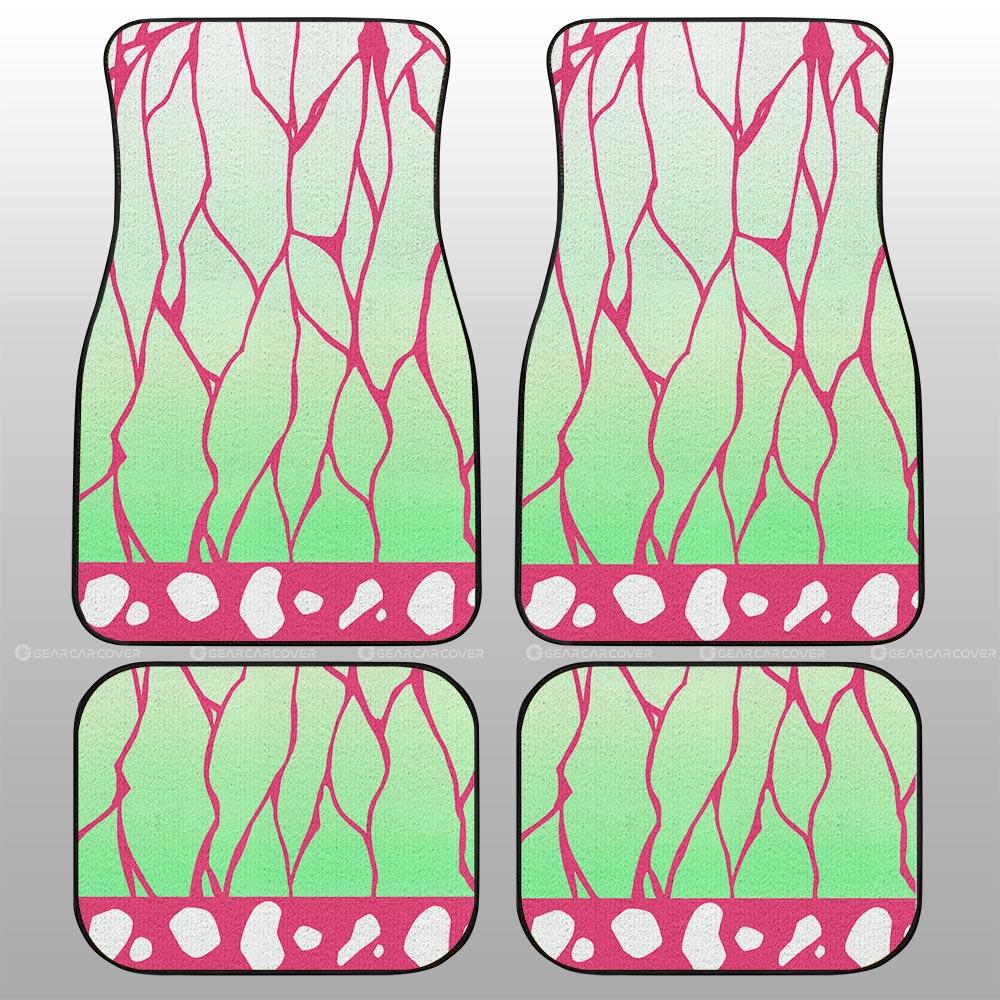 Kanao Uniform Car Floor Mats Custom Demon Slayer Anime Car Accessories - Gearcarcover - 2