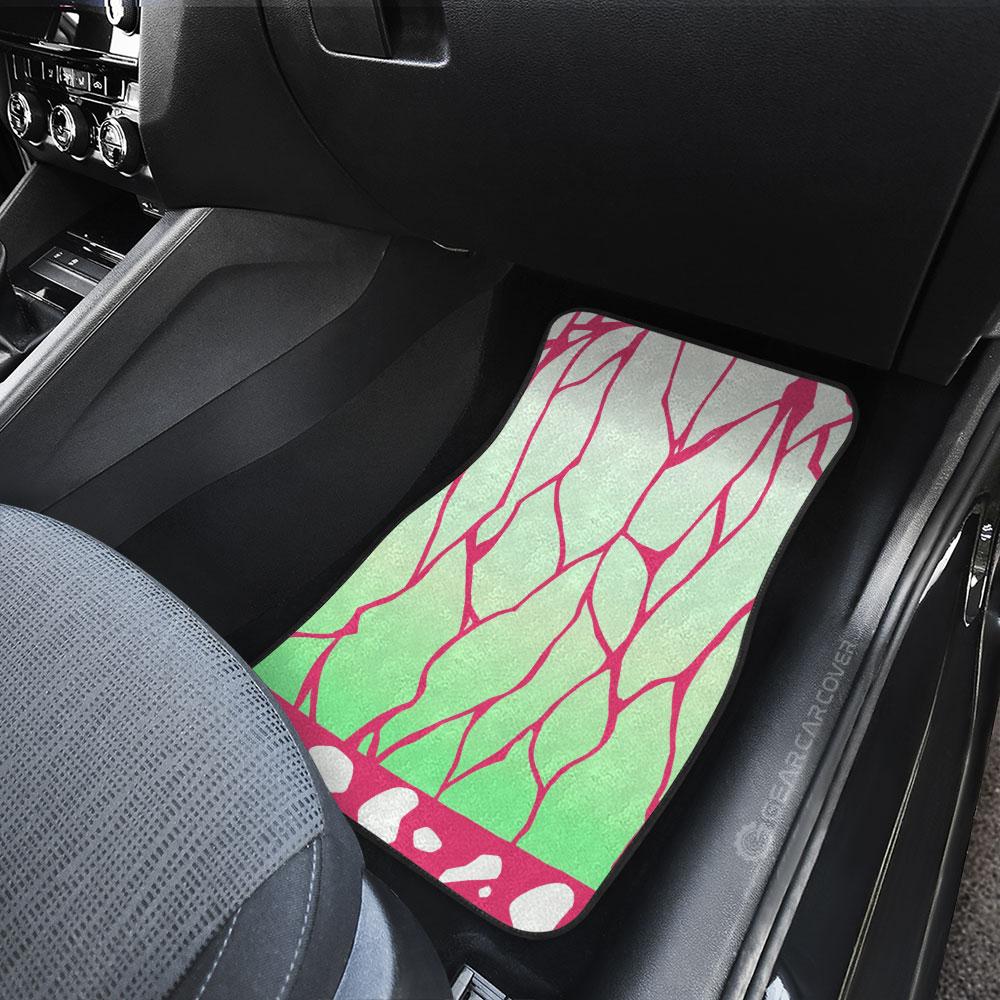 Kanao Uniform Car Floor Mats Custom Demon Slayer Anime Car Accessories - Gearcarcover - 4