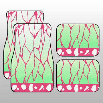Kanao Uniform Car Floor Mats Custom Demon Slayer Anime Car Accessories - Gearcarcover - 1