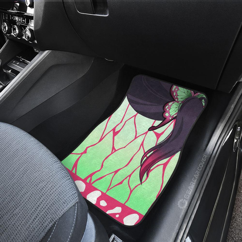Kanao Uniform Car Floor Mats Custom Hairstyle Demon Slayer Anime Car Interior Accessories - Gearcarcover - 4