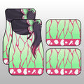 Kanao Uniform Car Floor Mats Custom Hairstyle Demon Slayer Anime Car Interior Accessories - Gearcarcover - 1