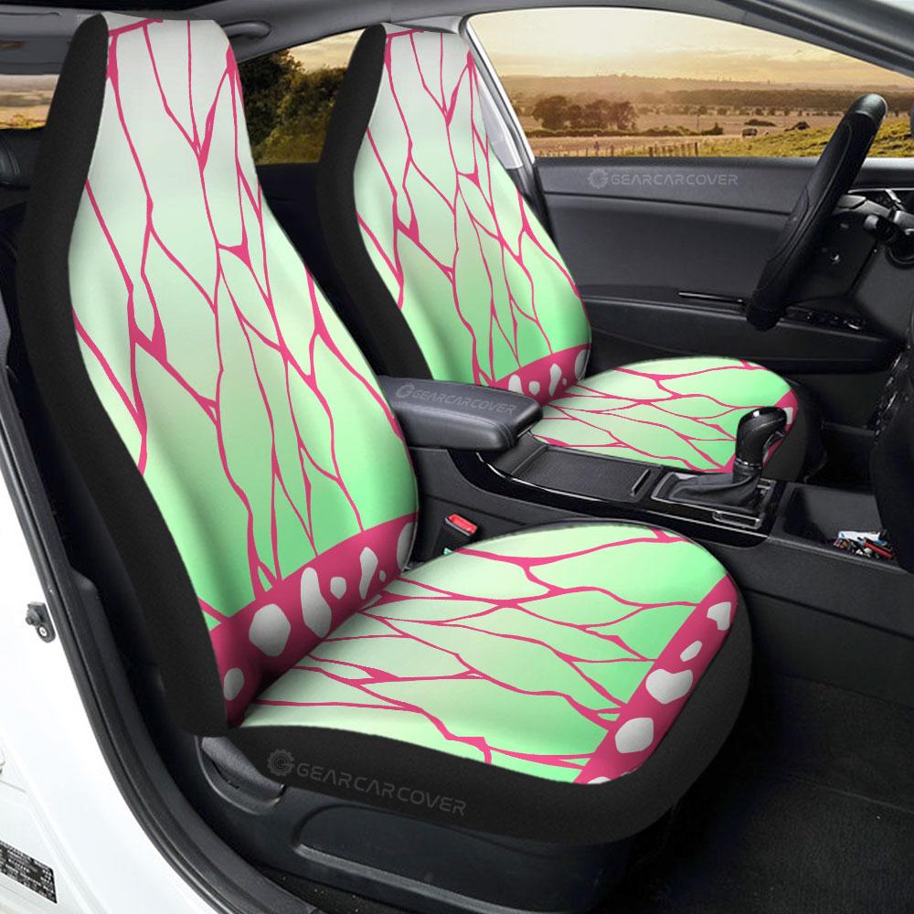 Kanao Uniform Car Seat Covers Custom Demon Slayer Anime Car Accessories - Gearcarcover - 1