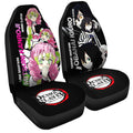 Kanroji And Obanai Car Seat Covers Custom Demon Slayer Anime - Gearcarcover - 3