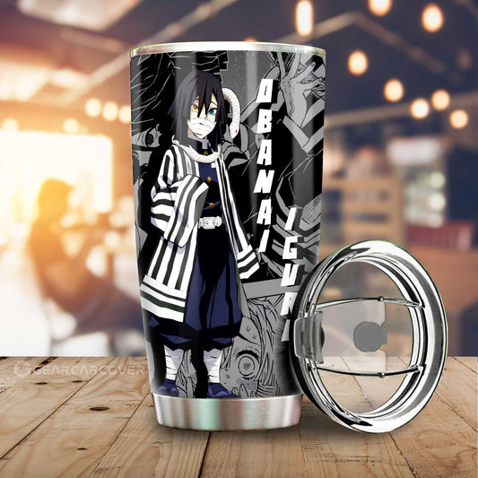 Kanroji And Obanai Tumbler Cup Custom Demon Slayer Anime Mix Mangas - Gearcarcover - 2