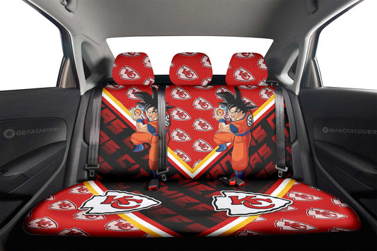 Kansas City Chiefs Car Back Seat Cover Custom Car Decorations For Fans - Gearcarcover - 2