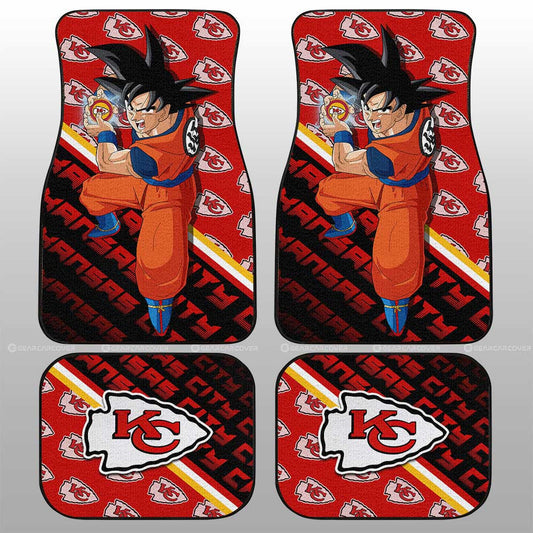 Kansas City Chiefs Car Floor Mats Custom Car Decorations For Fans - Gearcarcover - 1