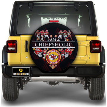 Kansas City Chiefs Spare Tire Covers Custom For Holic Fans - Gearcarcover - 1